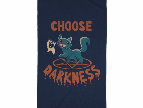 Cat Chooses Darkness