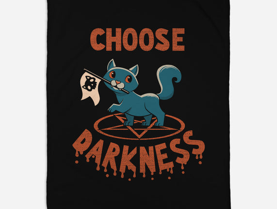 Cat Chooses Darkness