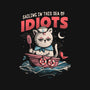 Sea Of Idiots-womens fitted tee-eduely