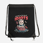 Sea Of Idiots-none drawstring bag-eduely