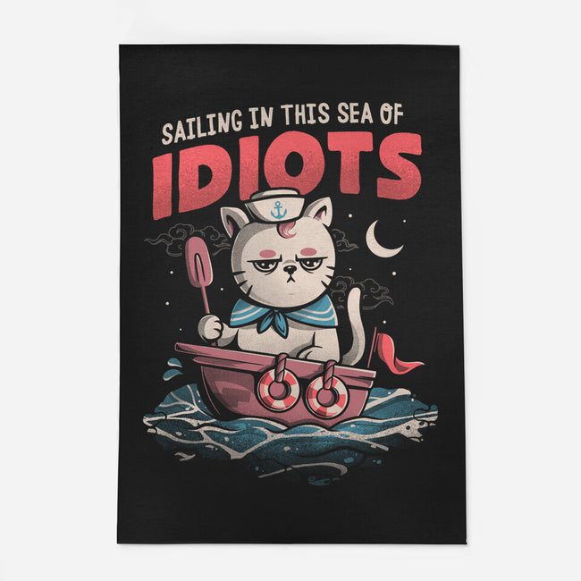 Sea Of Idiots-none indoor rug-eduely