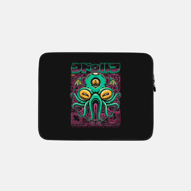Cthulhu Fhtagn-none zippered laptop sleeve-StudioM6