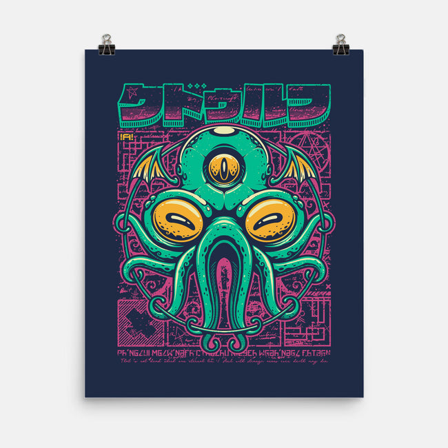 Cthulhu Fhtagn-none matte poster-StudioM6