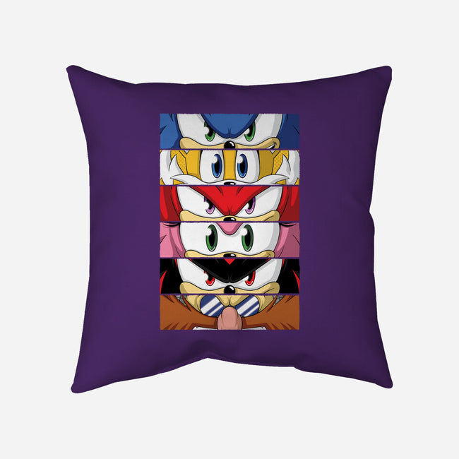 Sonic Eyes-none non-removable cover w insert throw pillow-danielmorris1993