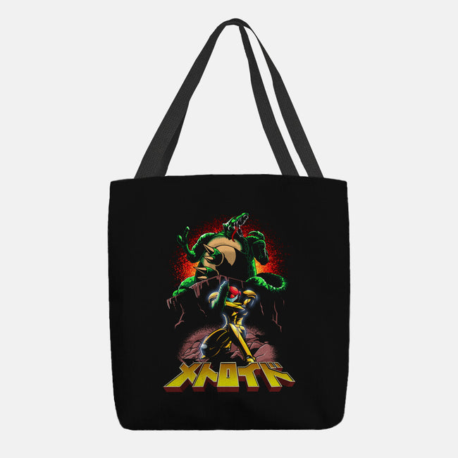 Space Maiden-none basic tote bag-Diego Oliver