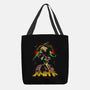 Space Maiden-none basic tote bag-Diego Oliver