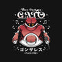 Gato-none stretched canvas-Alundrart