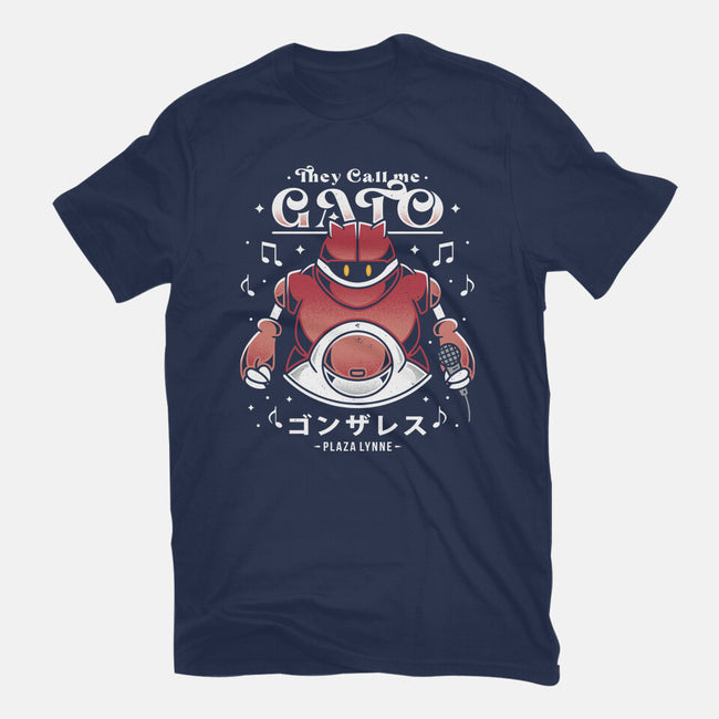 Gato-mens basic tee-Alundrart