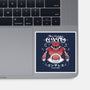 Gato-none glossy sticker-Alundrart