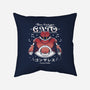 Gato-none removable cover throw pillow-Alundrart