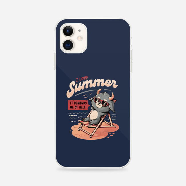 I Love Summer Hell-iphone snap phone case-eduely