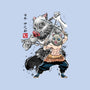 Slayer Inosuke Sumi-E-none drawstring bag-DrMonekers