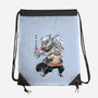 Slayer Inosuke Sumi-E-none drawstring bag-DrMonekers
