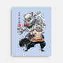 Slayer Inosuke Sumi-E-none stretched canvas-DrMonekers