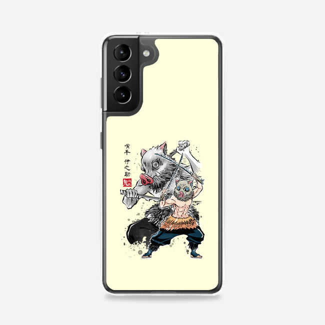 Slayer Inosuke Sumi-E-samsung snap phone case-DrMonekers