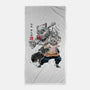 Slayer Inosuke Sumi-E-none beach towel-DrMonekers