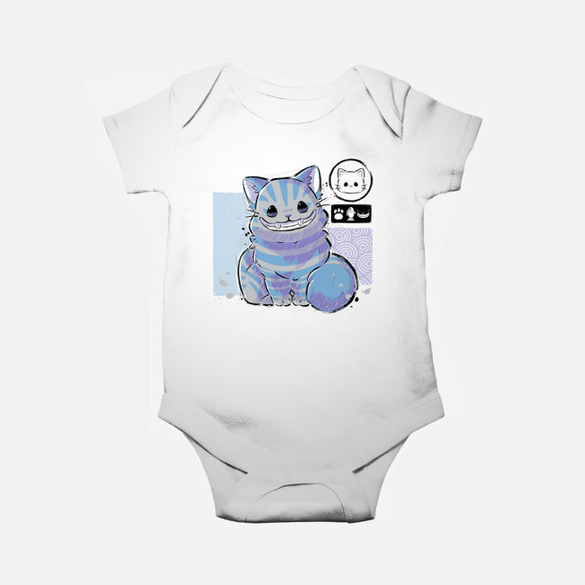 Cute Cheshire-baby basic onesie-xMorfina