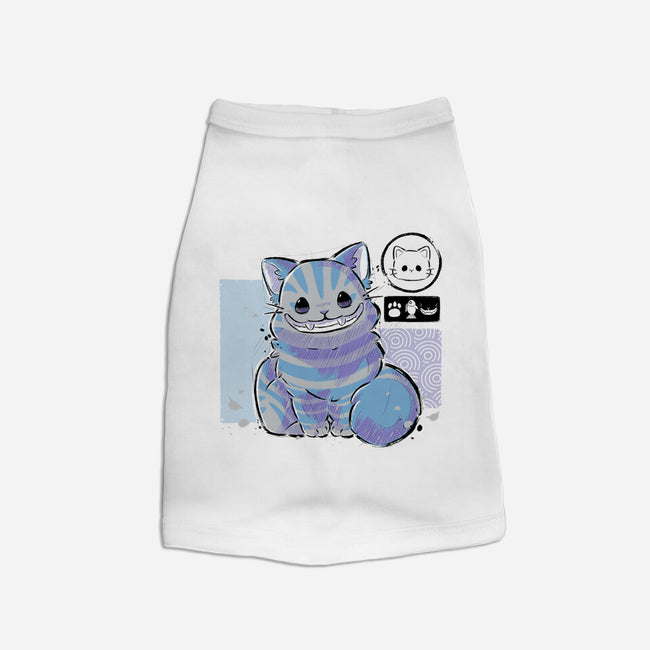 Cute Cheshire-cat basic pet tank-xMorfina