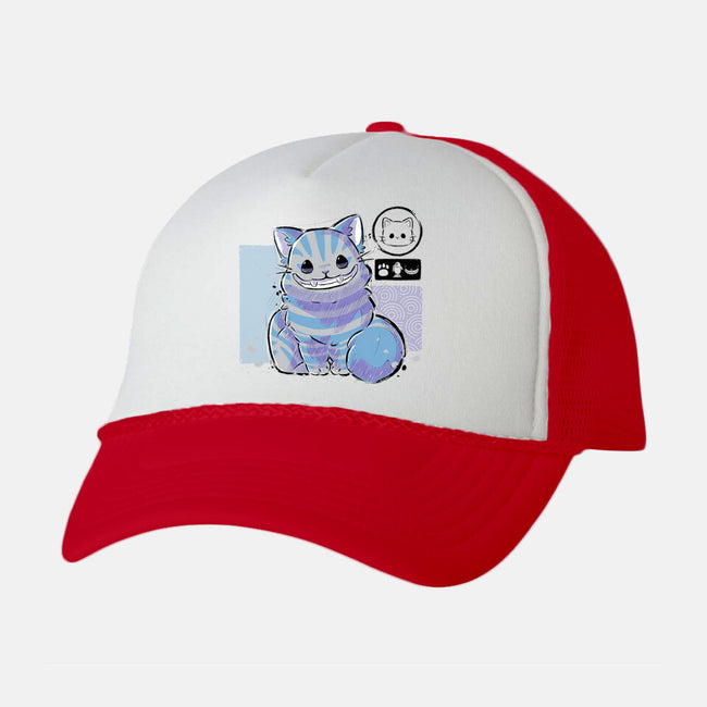 Cute Cheshire-unisex trucker hat-xMorfina