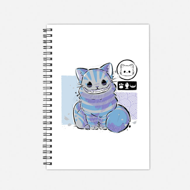 Cute Cheshire-none dot grid notebook-xMorfina