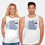 Cute Cheshire-unisex basic tank-xMorfina