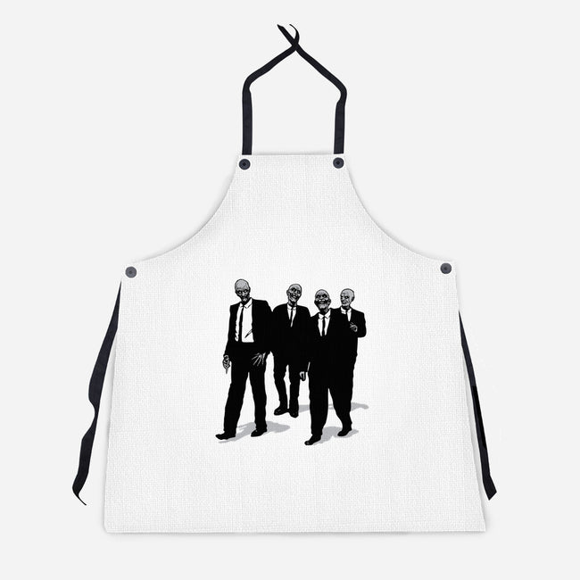 Reservoir Gentleman-unisex kitchen apron-dalethesk8er