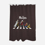 Masters Road-none polyester shower curtain-joerawks