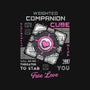 Companion Cube-baby basic tee-Logozaste