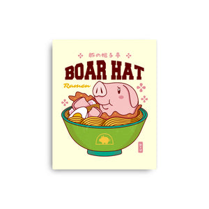Boar Hat Ramen