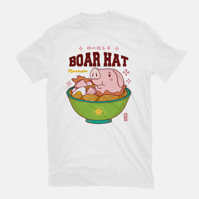 Boar Hat Ramen-youth basic tee-Logozaste