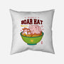 Boar Hat Ramen-none removable cover w insert throw pillow-Logozaste