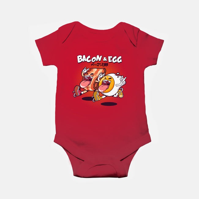 Breakfast Buds-baby basic onesie-mankeeboi