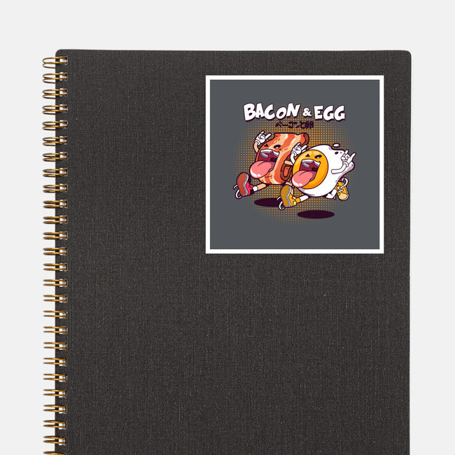 Breakfast Buds-none glossy sticker-mankeeboi