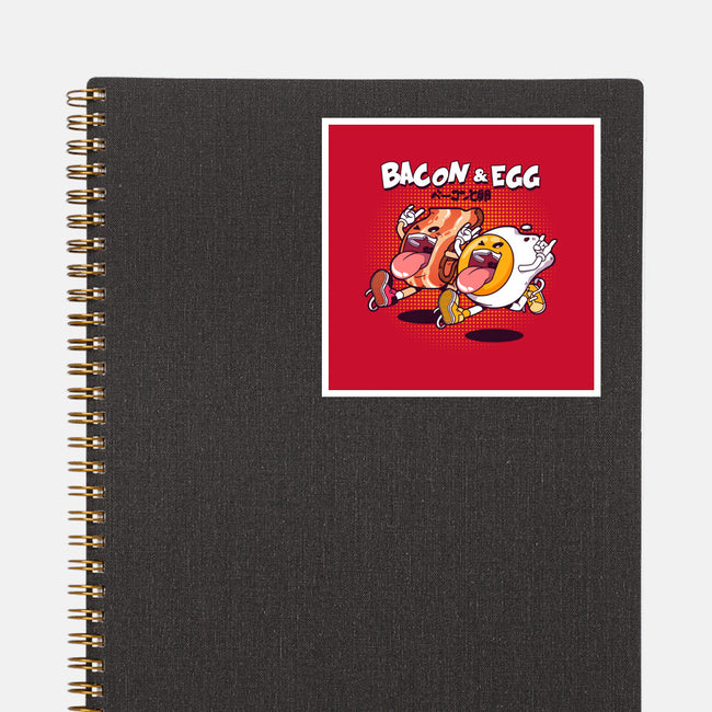 Breakfast Buds-none glossy sticker-mankeeboi