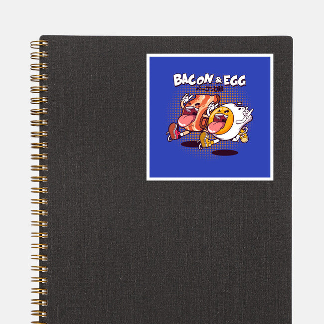 Breakfast Buds-none glossy sticker-mankeeboi