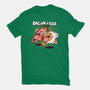 Breakfast Buds-womens fitted tee-mankeeboi