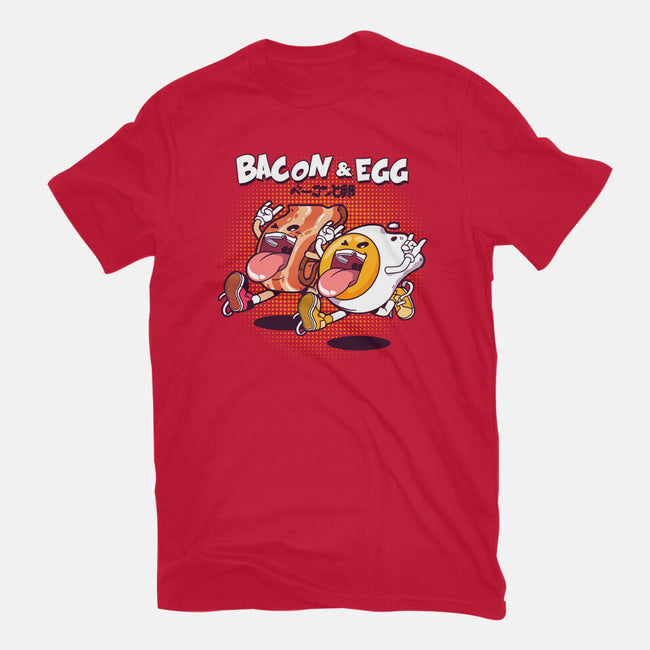 Breakfast Buds-womens fitted tee-mankeeboi