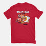 Breakfast Buds-womens fitted tee-mankeeboi