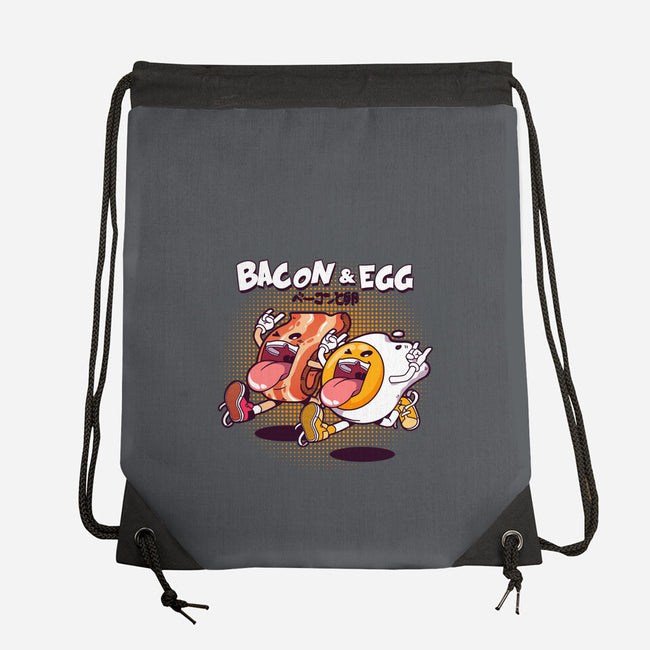 Breakfast Buds-none drawstring bag-mankeeboi