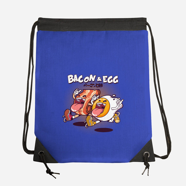 Breakfast Buds-none drawstring bag-mankeeboi