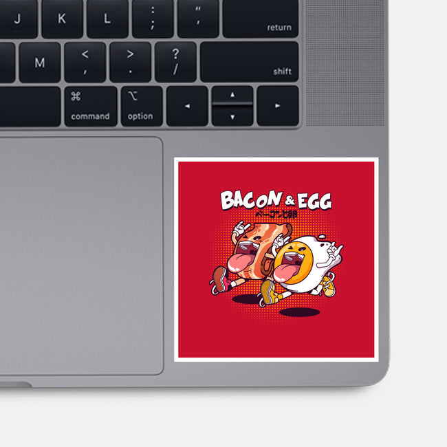 Breakfast Buds-none glossy sticker-mankeeboi