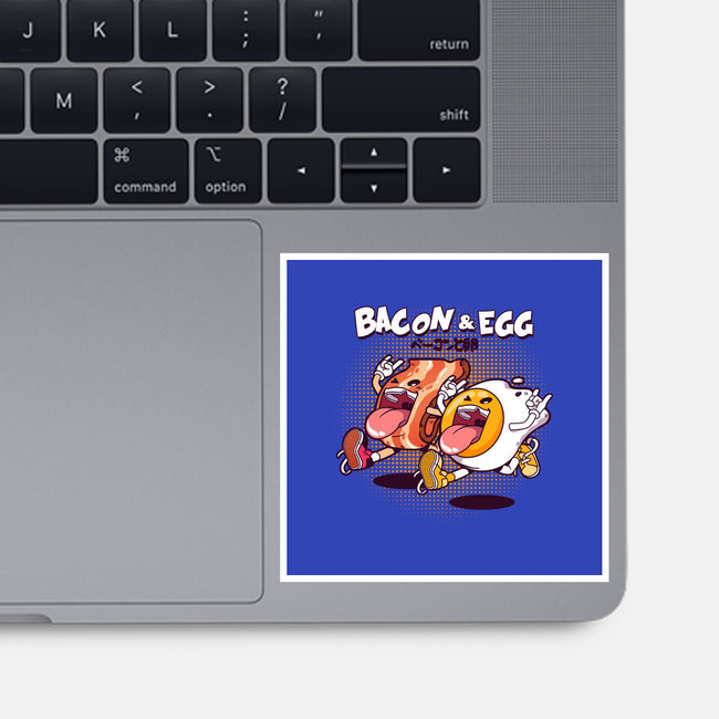 Breakfast Buds-none glossy sticker-mankeeboi