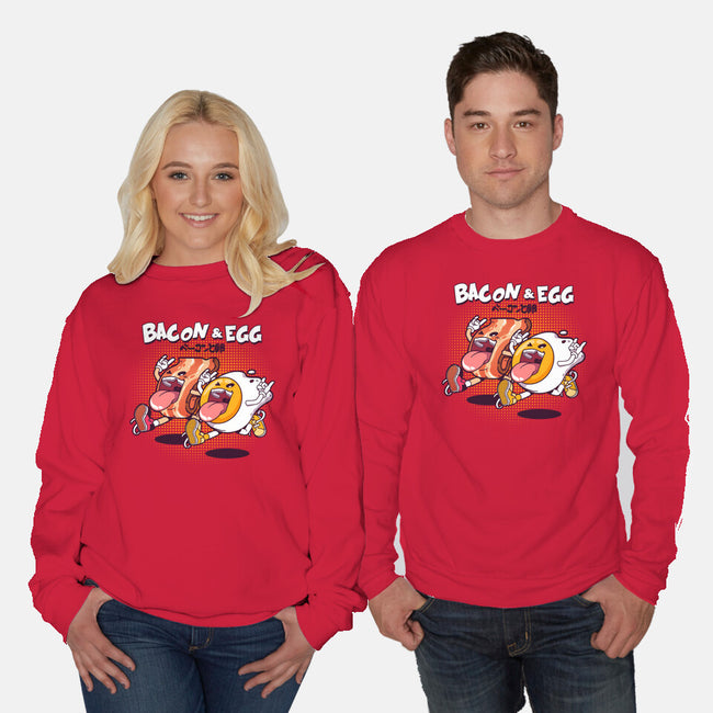 Breakfast Buds-unisex crew neck sweatshirt-mankeeboi
