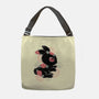 Ink Flower Rabbit-none adjustable tote bag-ricolaa
