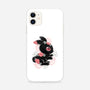 Ink Flower Rabbit-iphone snap phone case-ricolaa