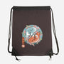 Traditional Fox-none drawstring bag-IKILO