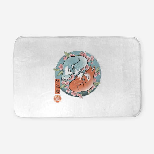 Traditional Fox-none memory foam bath mat-IKILO