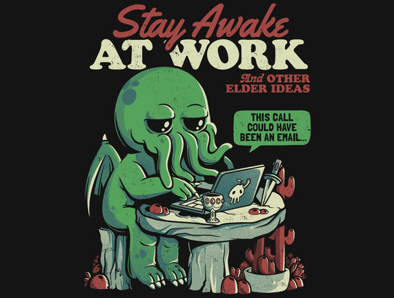 Stay Awake At Work