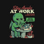 Stay Awake At Work-mens heavyweight tee-eduely