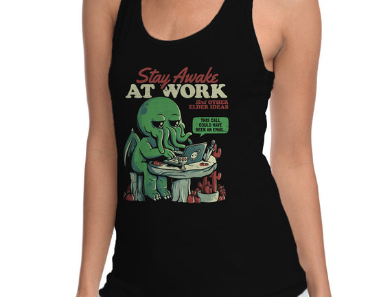 Stay Awake At Work